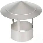 Зонт трубы дымохода оцинкованый. Ø80-300мм