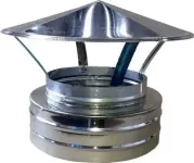 Грибок дымохода термо нерж/нерж AISI 201