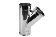 Тройник 45° из нержавеющей стали Ø100-300 AISI-201