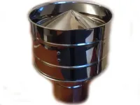 Волпер (дефлектор) для дымохода из нержавеющей стали AISI 201