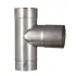 Тройник дымоходный 87° из нержавеющей стали 100-500 (AISI-304)