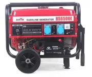 Бензиновый генератор BISON BS6500 5,5 кВт.(Газ-бензин)